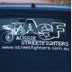 ASF Rear Window Car Sticker (decal)