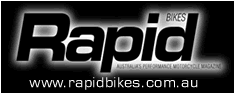 Rapid Bikes Magazine available monthly throughout Australia & New Zealand