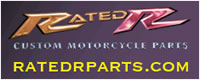 100s of aftermarket parts and accessories for your motorcycle from Rated R Motorcycle Parts
