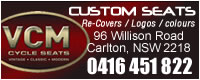 Every rider is individual so why not show your bikes individuality with a custom seat or embroided logo on your seat  in a color and design of your choice.